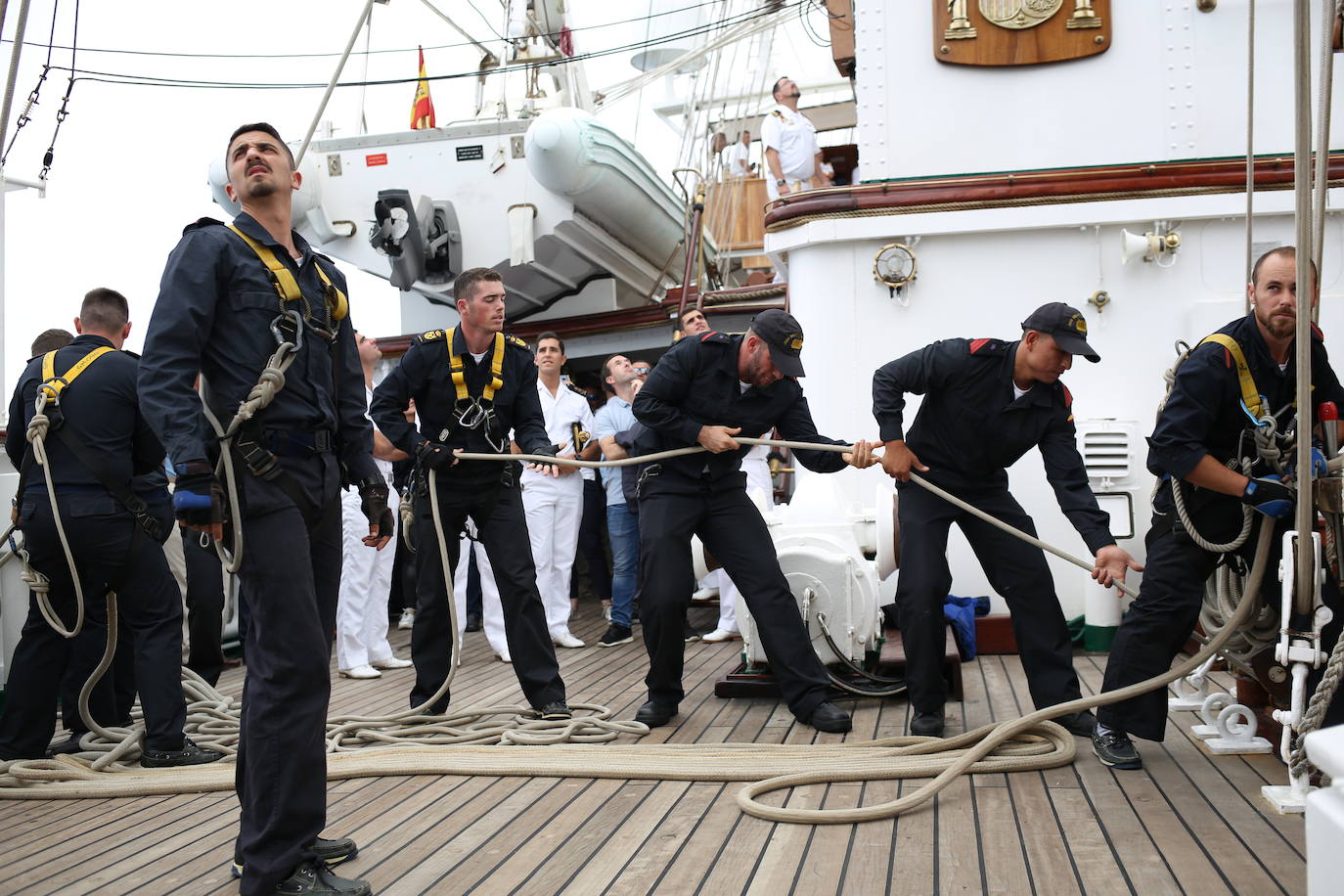 Fotos: Así es el &#039;Juan Sebastián Elcano&#039; por dentro