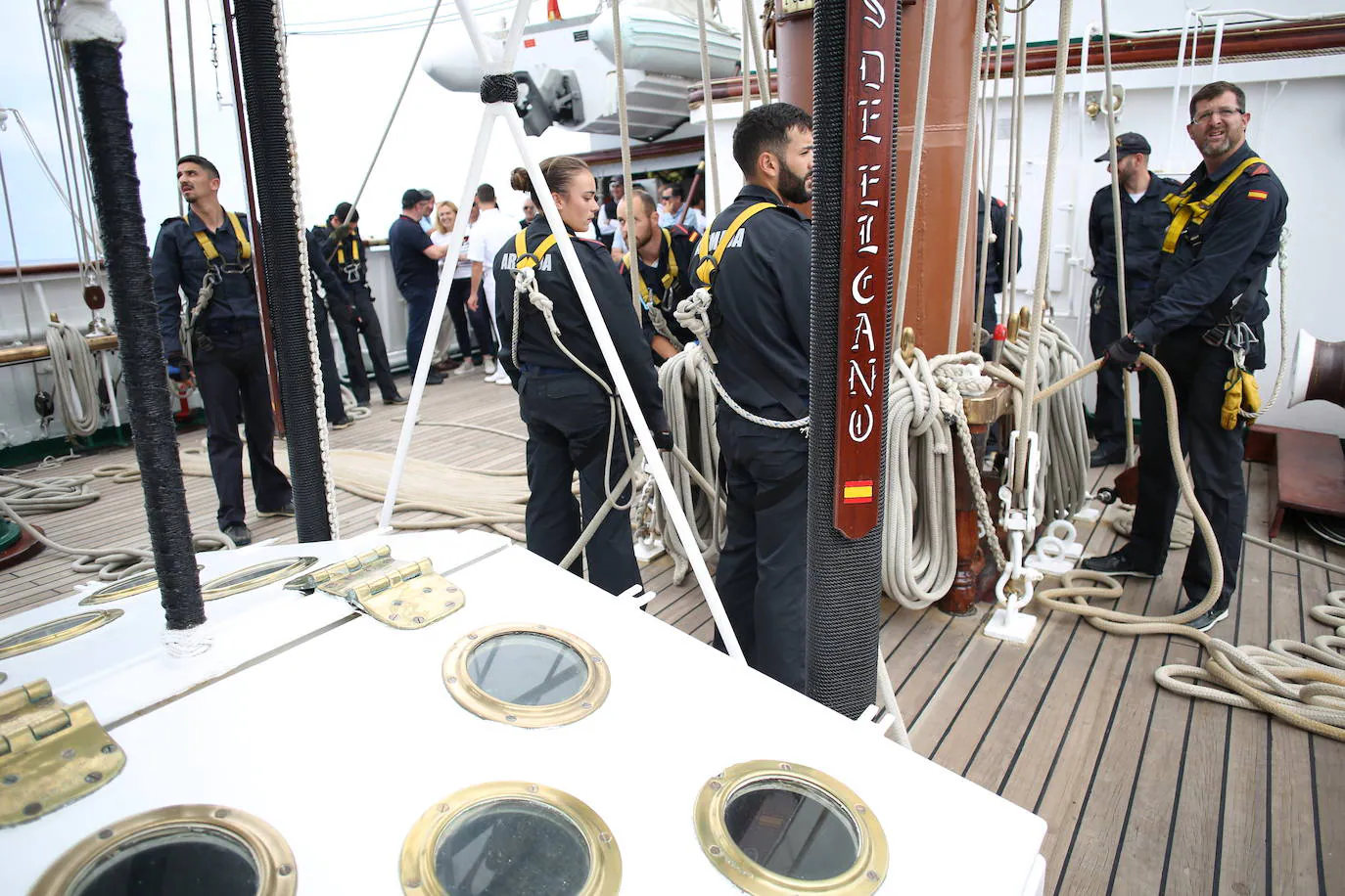 Fotos: Así es el &#039;Juan Sebastián Elcano&#039; por dentro