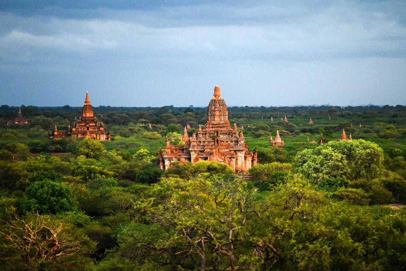 Pagodas en Bagan, Birmania