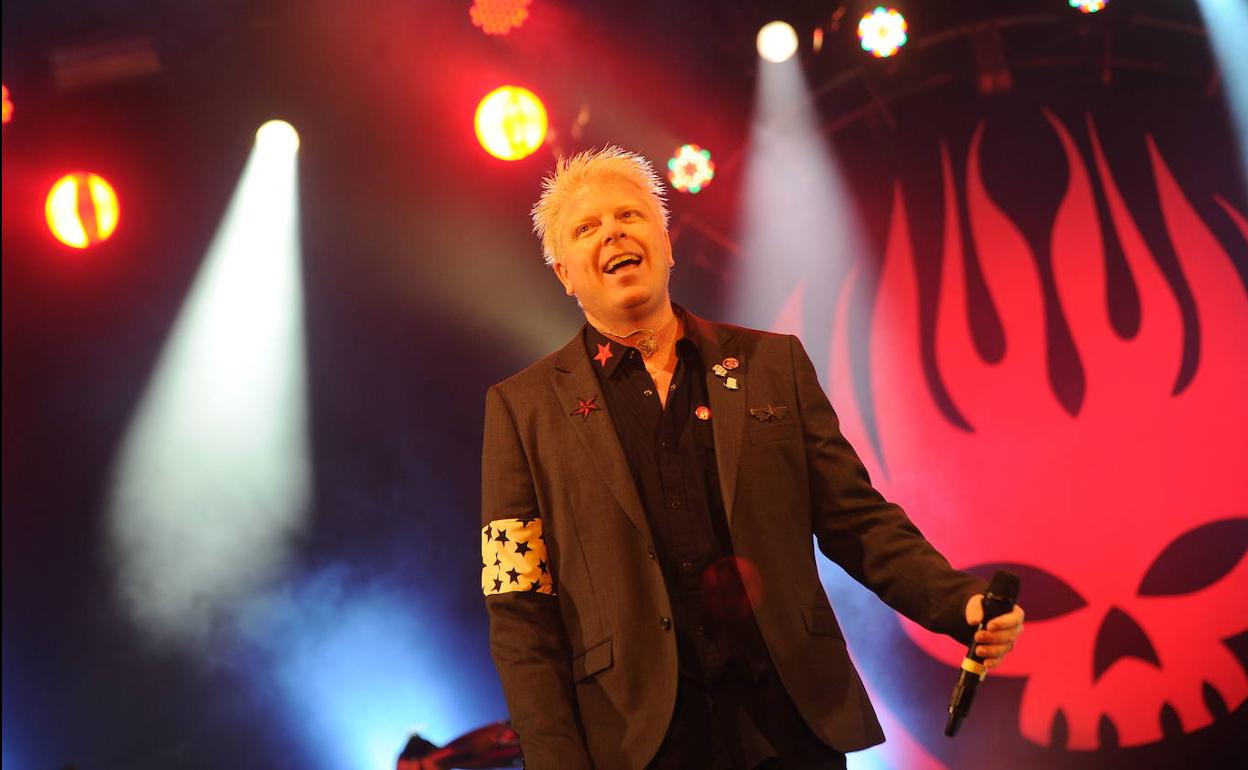 The Offspring durante un concierto en Bilbao en 2013.
