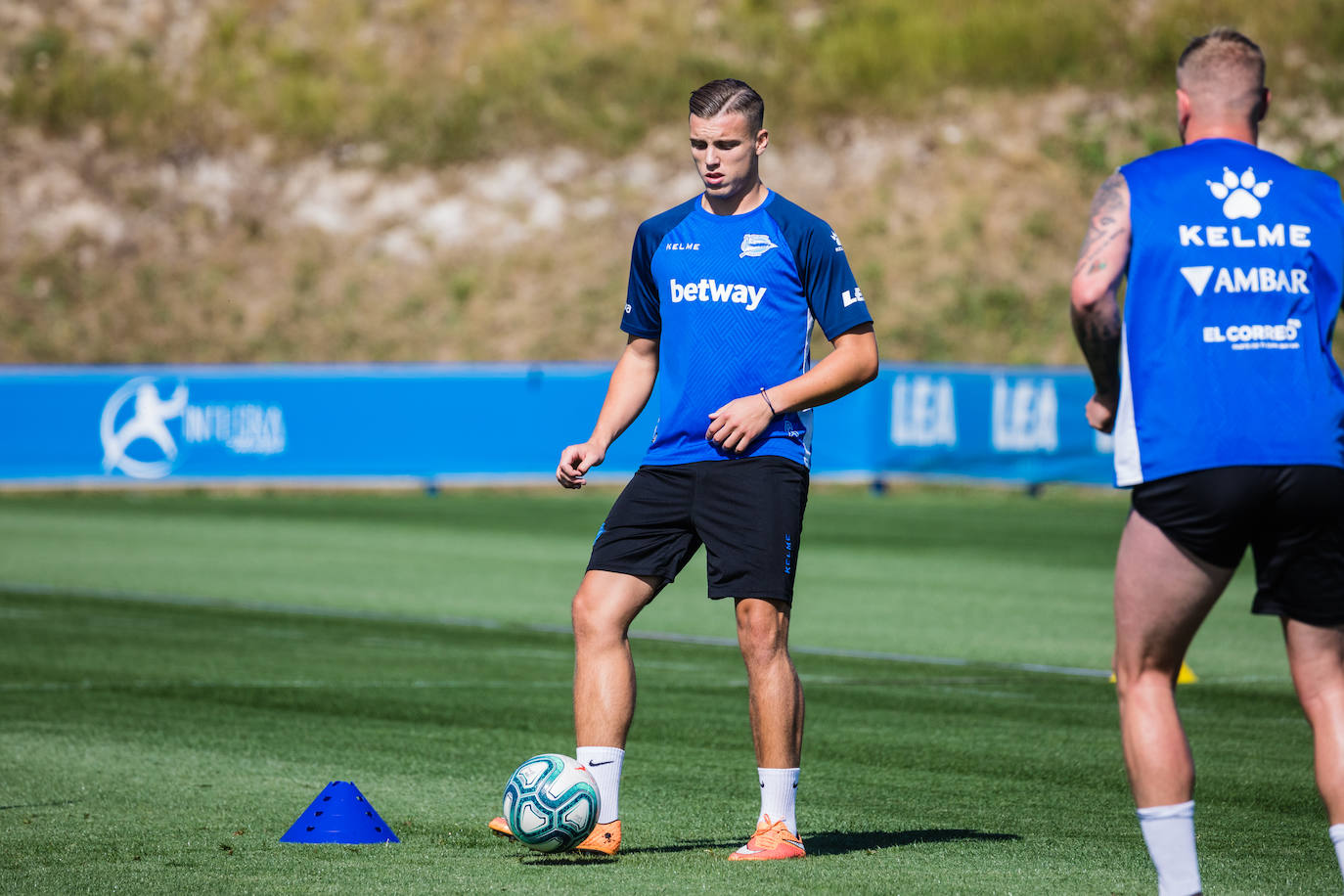 Fotos: Así ha sido el primer entrenamiento del Alavés