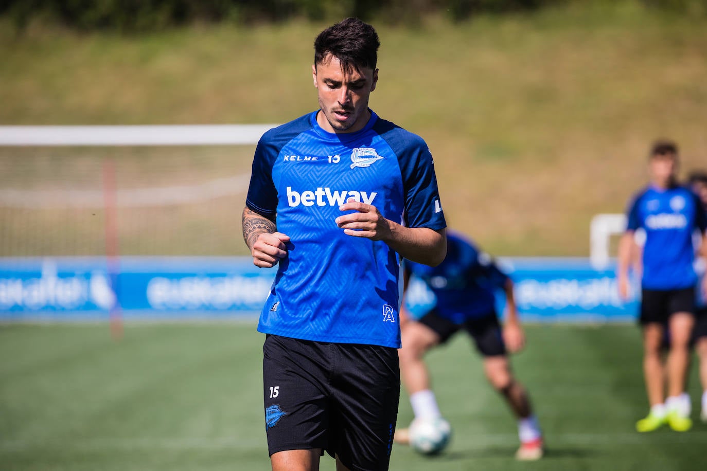 Fotos: Así ha sido el primer entrenamiento del Alavés