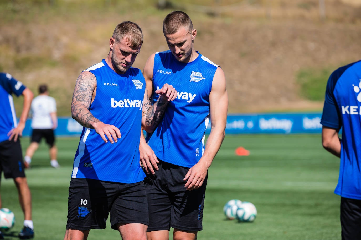 Fotos: Así ha sido el primer entrenamiento del Alavés