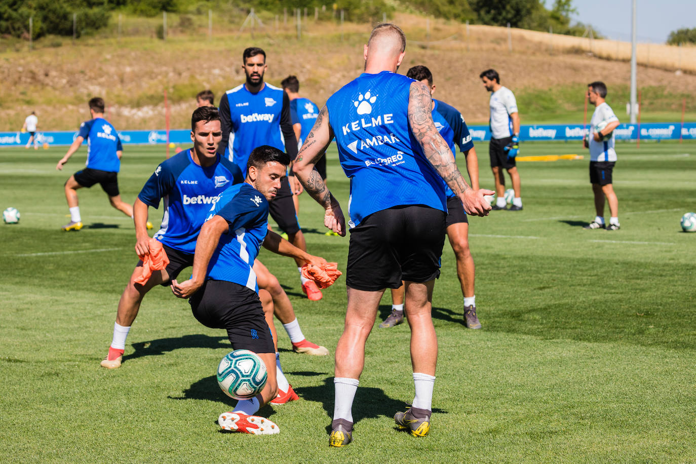 Fotos: Así ha sido el primer entrenamiento del Alavés