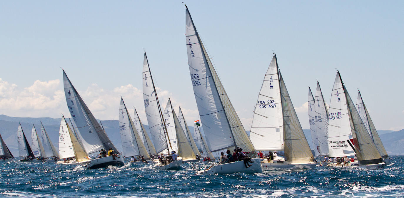 Fotos: El Mundial de vela comienza en Getxo
