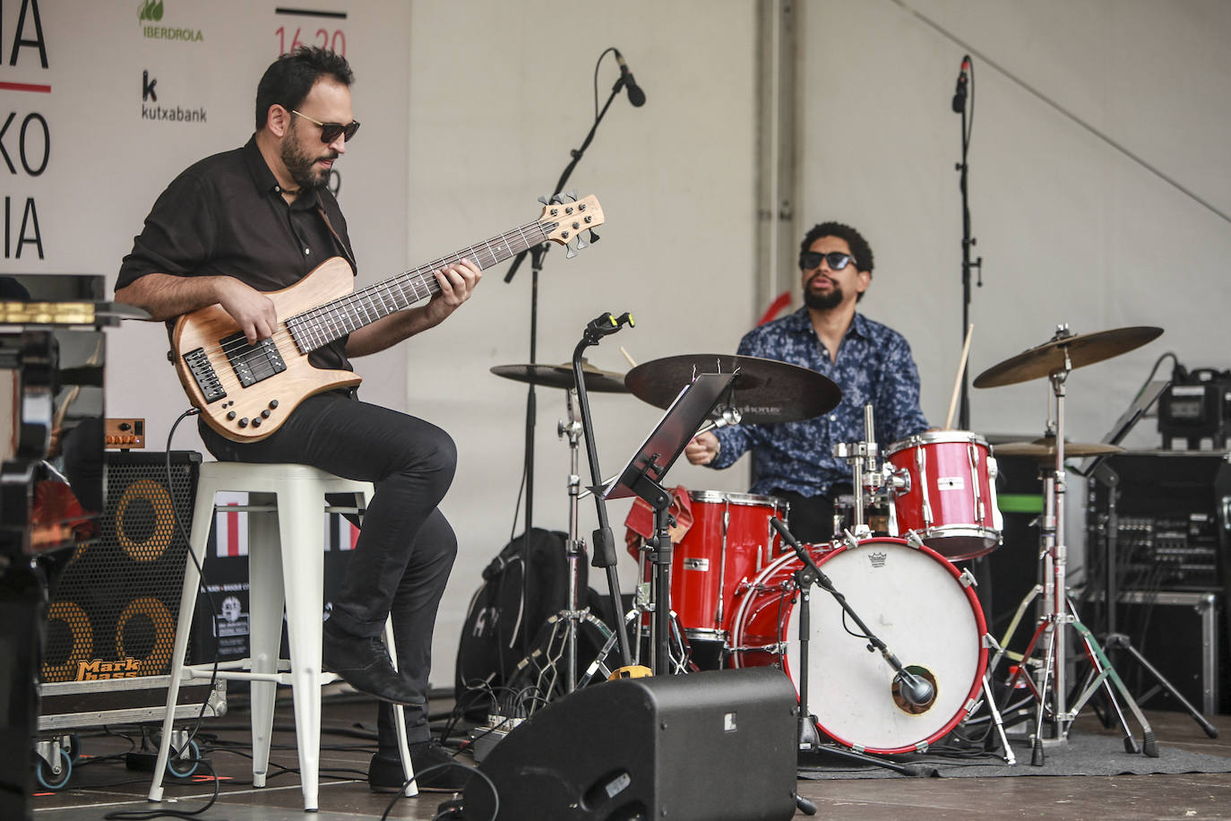 Fotos: El Festival de Jazz de Vitoria inunda de música el Jardín de Falerina