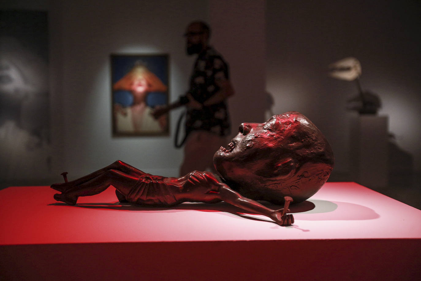 Fotos: &#039;VI-siones&#039;, un diálogo entre cuatro artistas vitorianos de generaciones y estilos diferentes