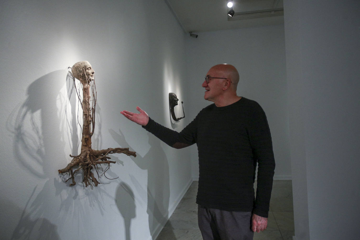 Fotos: &#039;VI-siones&#039;, un diálogo entre cuatro artistas vitorianos de generaciones y estilos diferentes