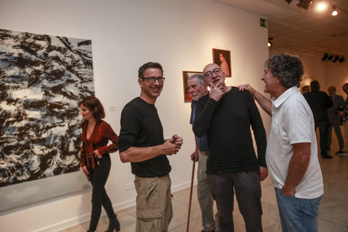 Fotos: &#039;VI-siones&#039;, un diálogo entre cuatro artistas vitorianos de generaciones y estilos diferentes