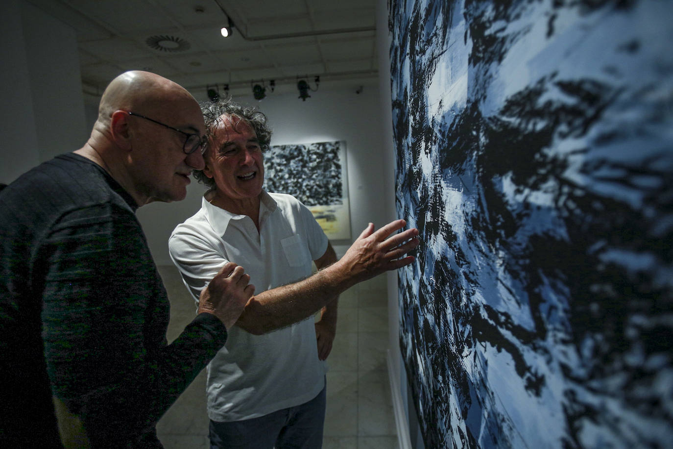 Fotos: &#039;VI-siones&#039;, un diálogo entre cuatro artistas vitorianos de generaciones y estilos diferentes