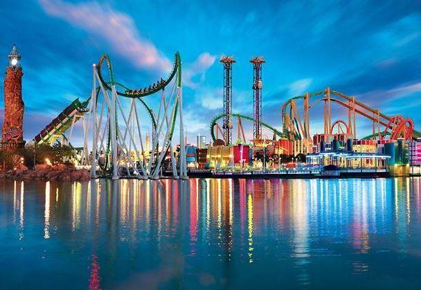 BONUS - El mejor parque de atracciones del mundo, por cuarto año consecutivo es Universal's Island of Adventure. Orlando (Florida)