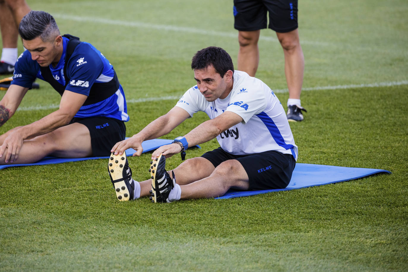 Fotos: El Alavés trabaja en Los Ángeles de San Rafael