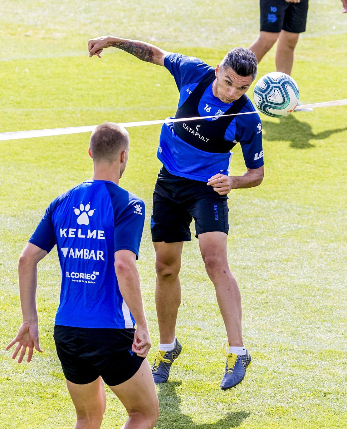 Fotos: El Alavés trabaja en Los Ángeles de San Rafael