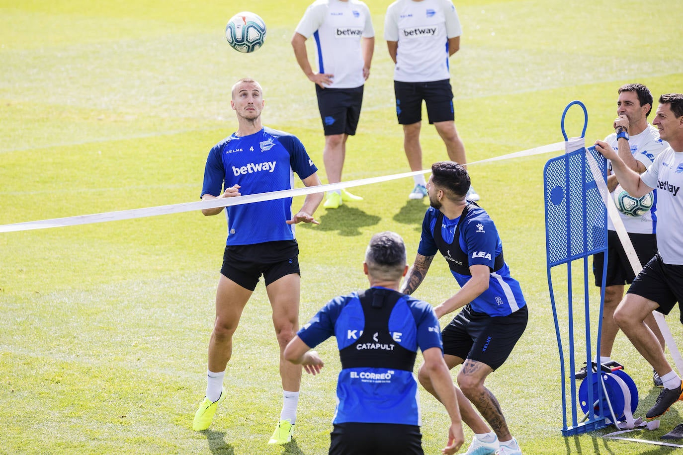 Fotos: El Alavés trabaja en Los Ángeles de San Rafael