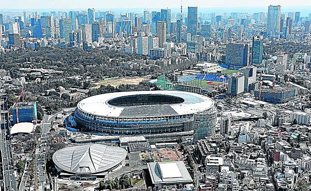 Tokio, un año antes de los Juegos.