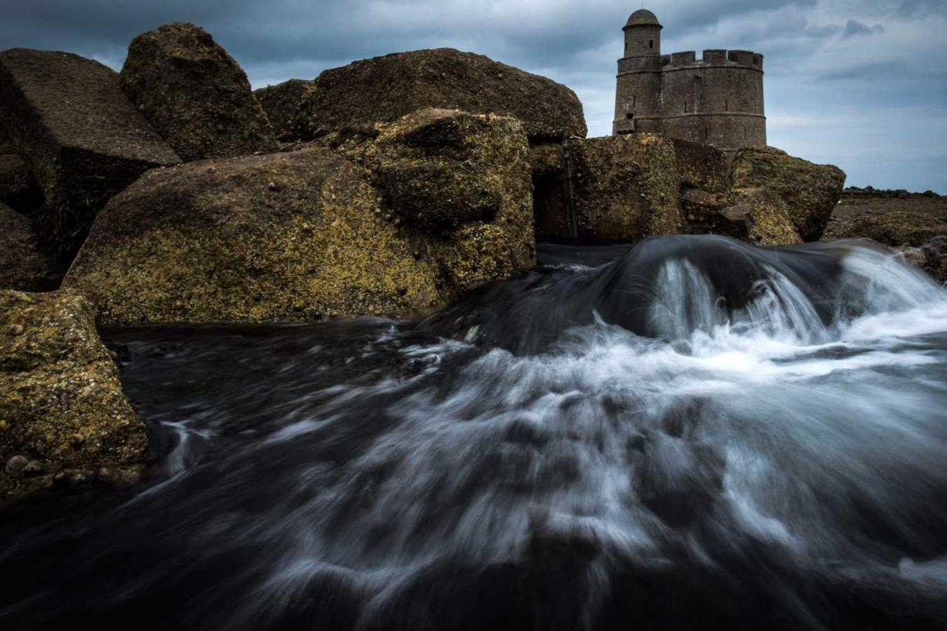 Torre Vauban en la isla de Tatihou, Francia