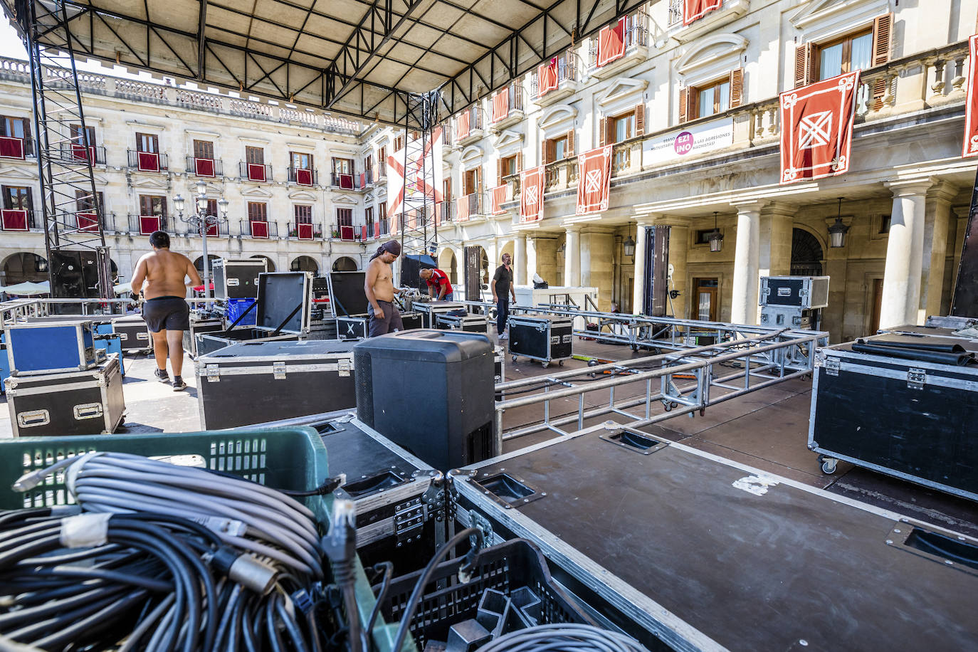 Fotos: Así es una jornada de la Orquesta Alaska