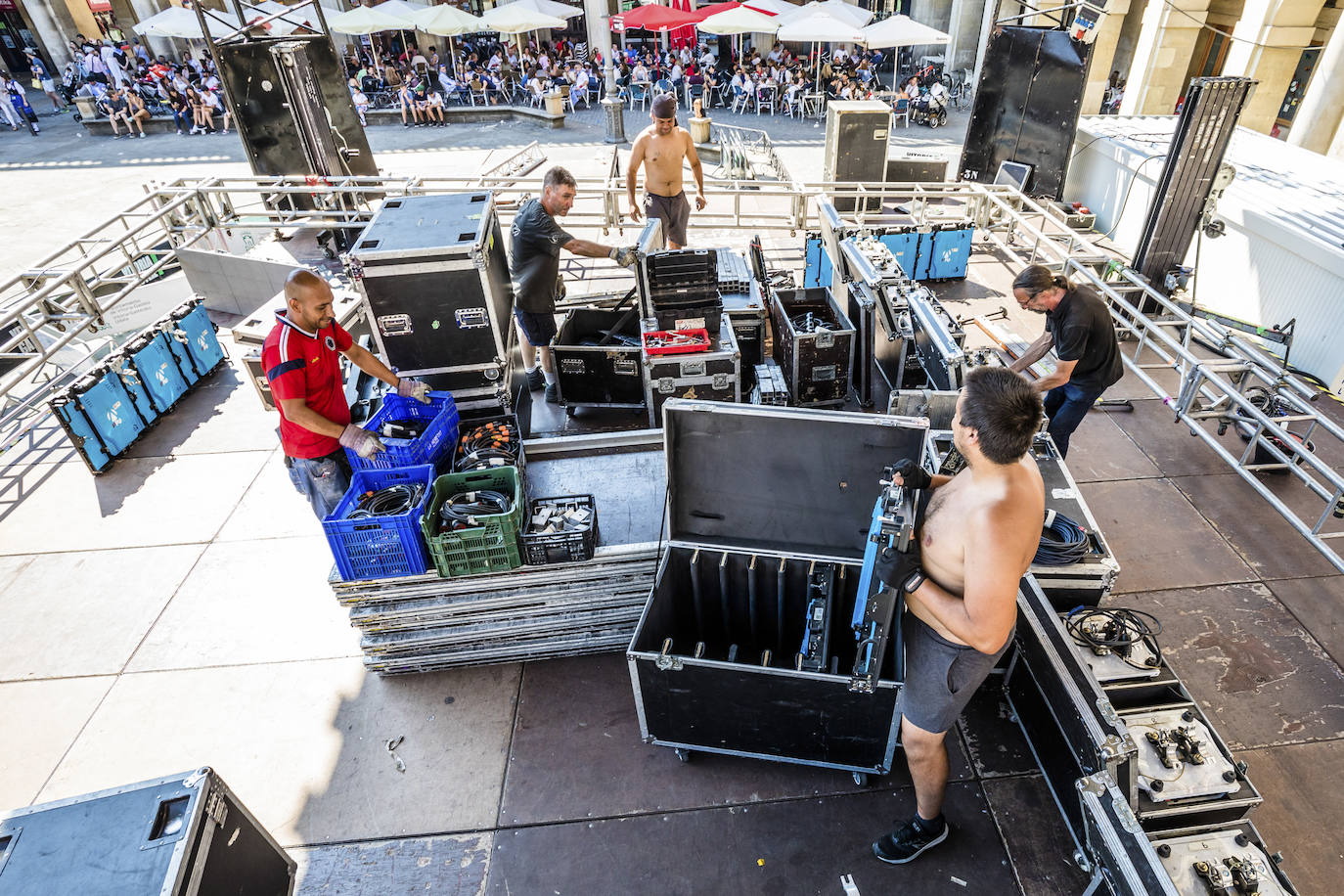 Fotos: Así es una jornada de la Orquesta Alaska