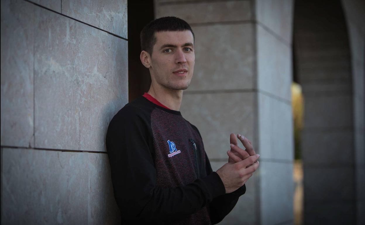 El pelotari Beñat Rezusta.