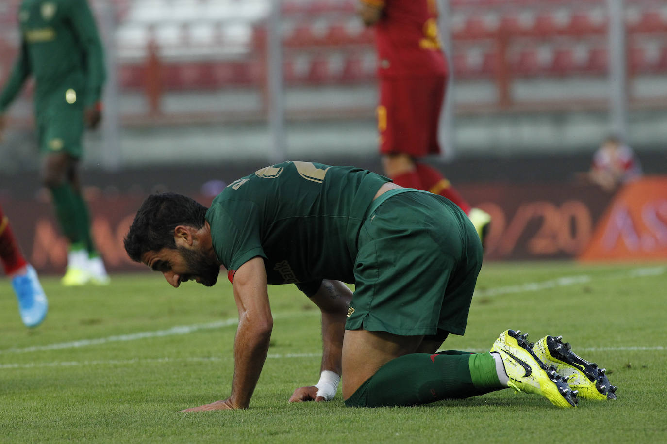 Fotos: El partido Athletic-Roma, en imágenes