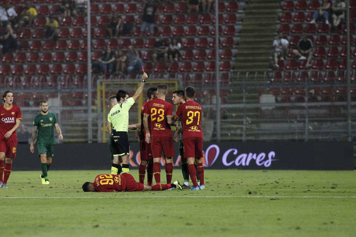 Fotos: El partido Athletic-Roma, en imágenes