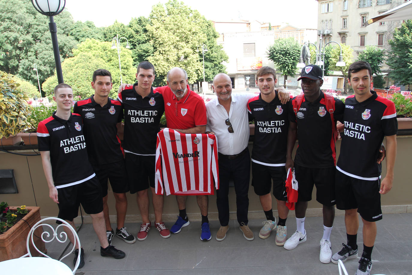 Fotos: Simpatizantes del Athletic en Perugia