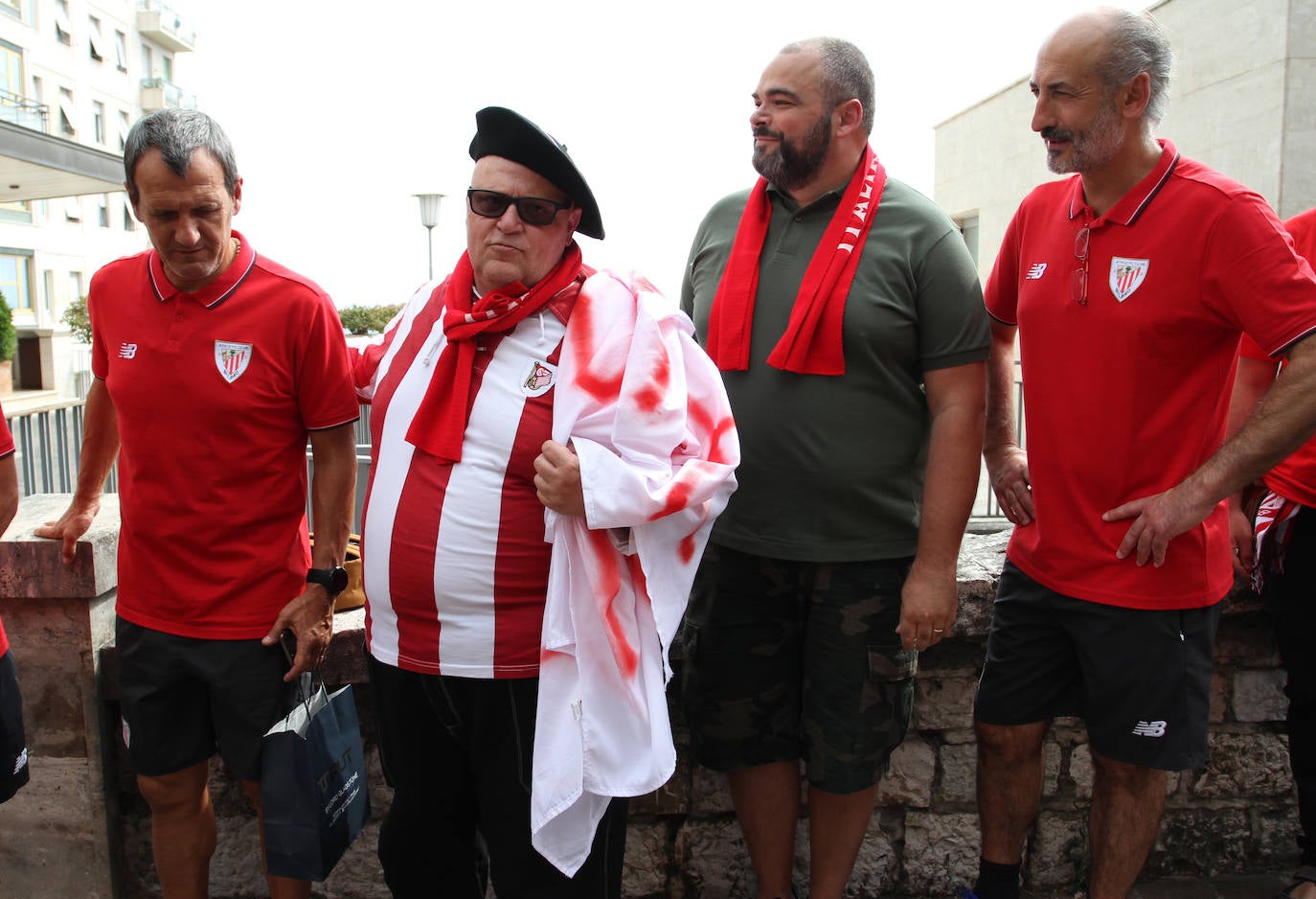 Fotos: Simpatizantes del Athletic en Perugia