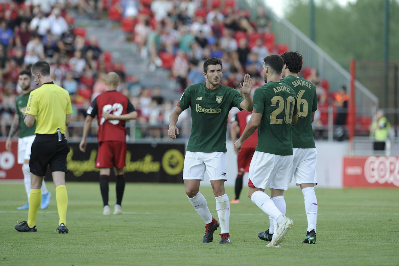 Fotos: Mirandés-Athletic, en imágenes