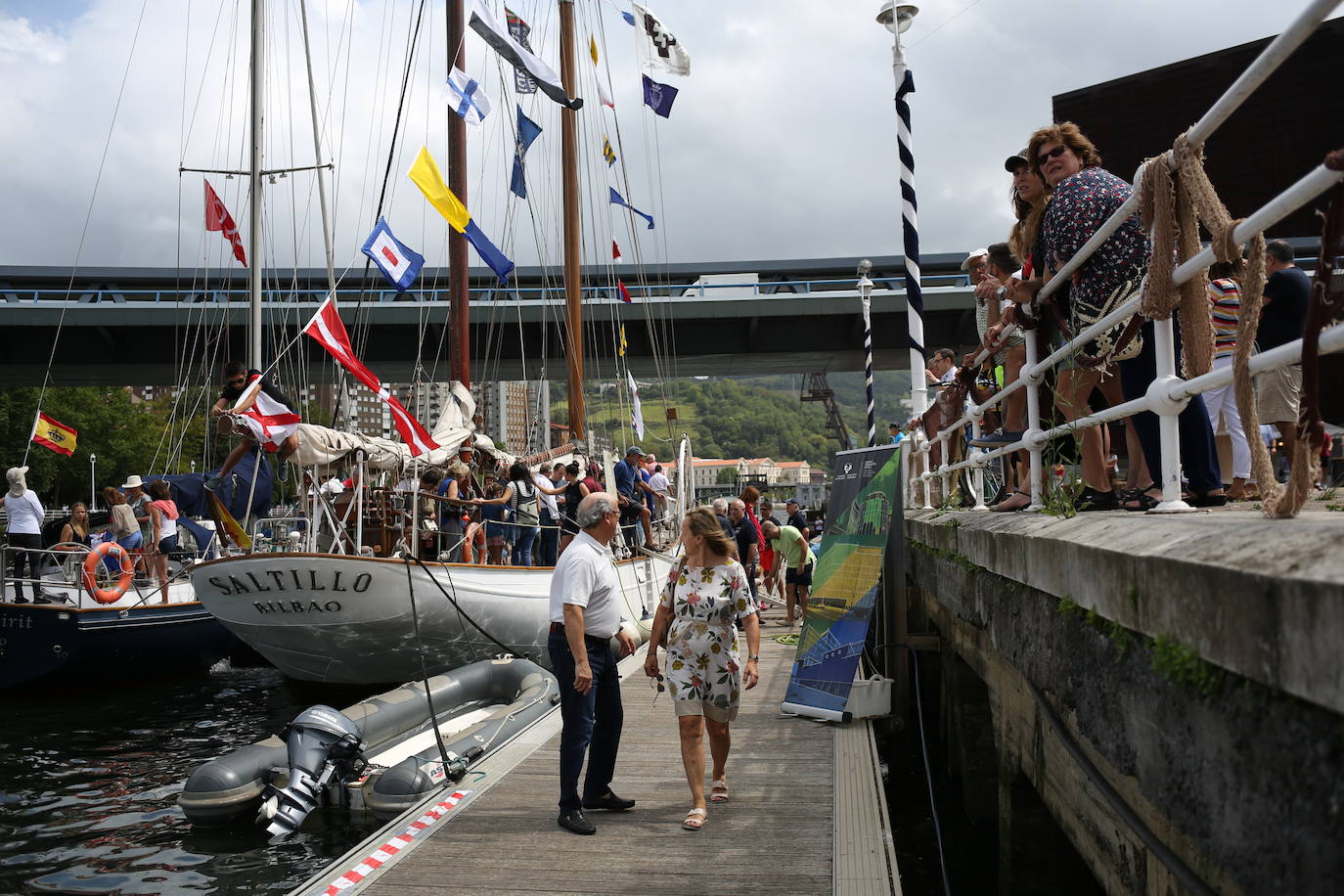 Fotos: La visita del velero &#039;Saltillo&#039; en el Museo Marítimo
