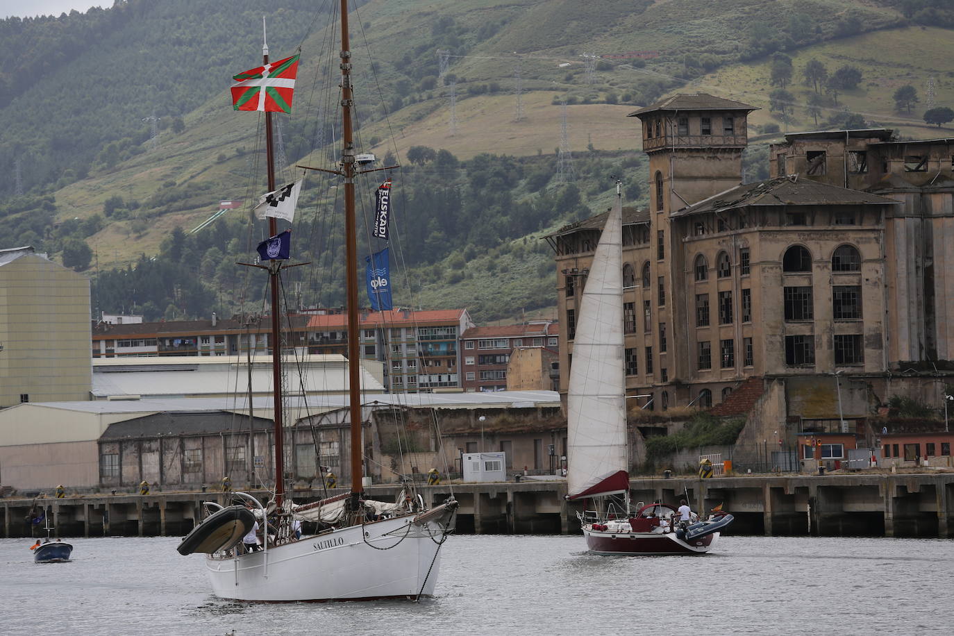 Fotos: La visita del velero &#039;Saltillo&#039; en el Museo Marítimo
