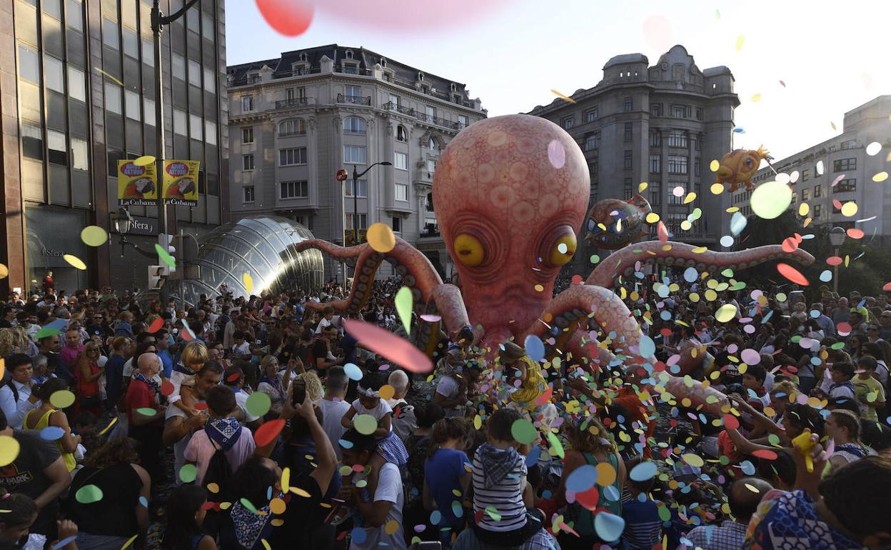 Programa de fiestas Aste Nagusia: Domingo 18 de agosto