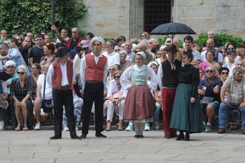 El alcalde asiste a una romería abarrotada y la Misa Mayor tradicional en esta fecha