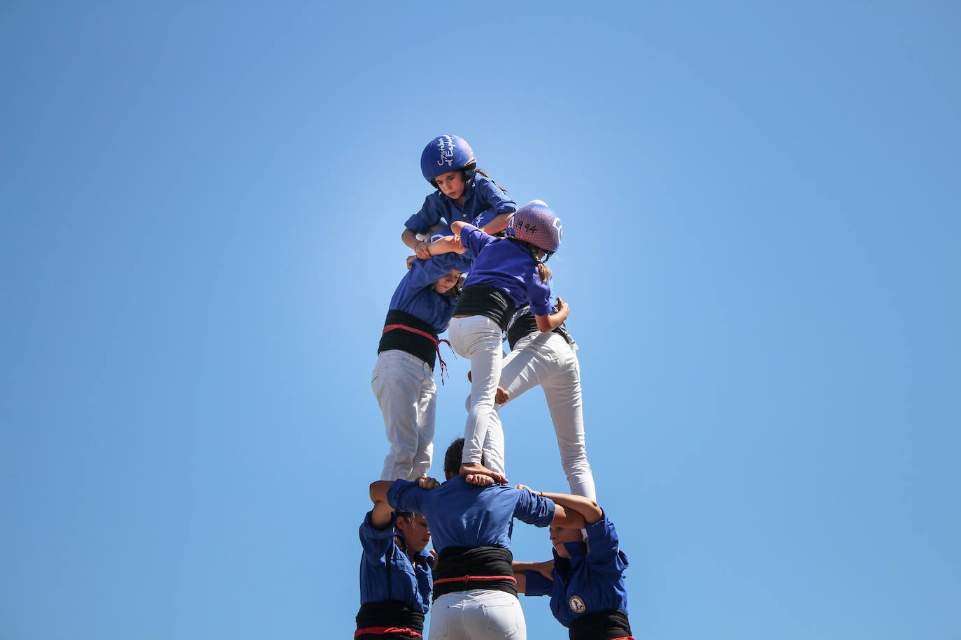 Fotos: Castellers y encierros en el &#039;Día de las morcillas&#039; en las fiestas de Llodio