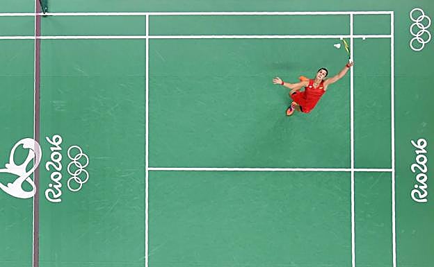 Carolina, celebra el oro en Río