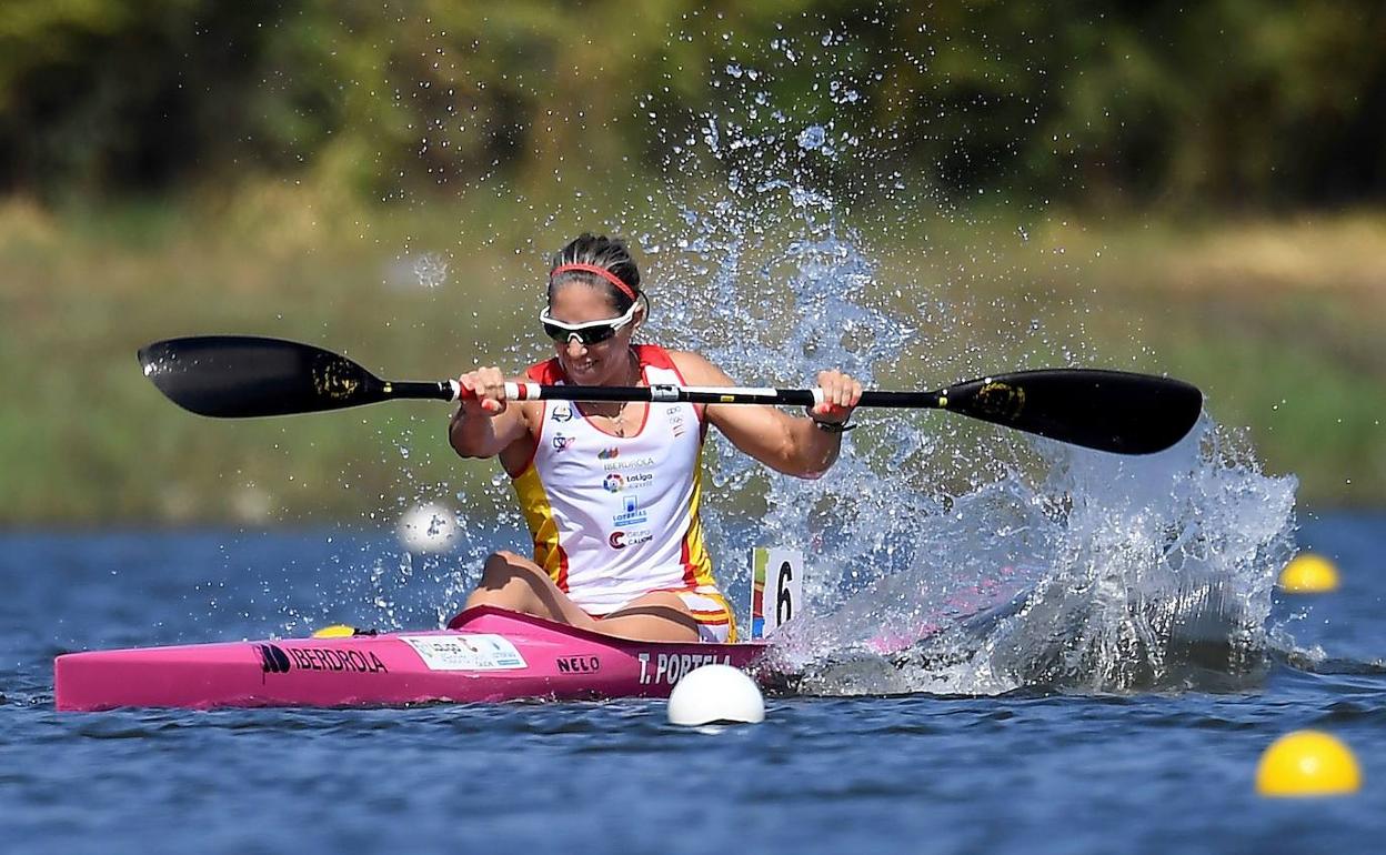 Portela se ha colgado 15 medallas en campeonatos mundiales desde 2001. 