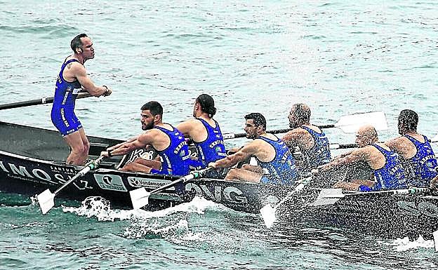 Santurtzi marcó el tercer mejor tiempo de la contrarreloj.