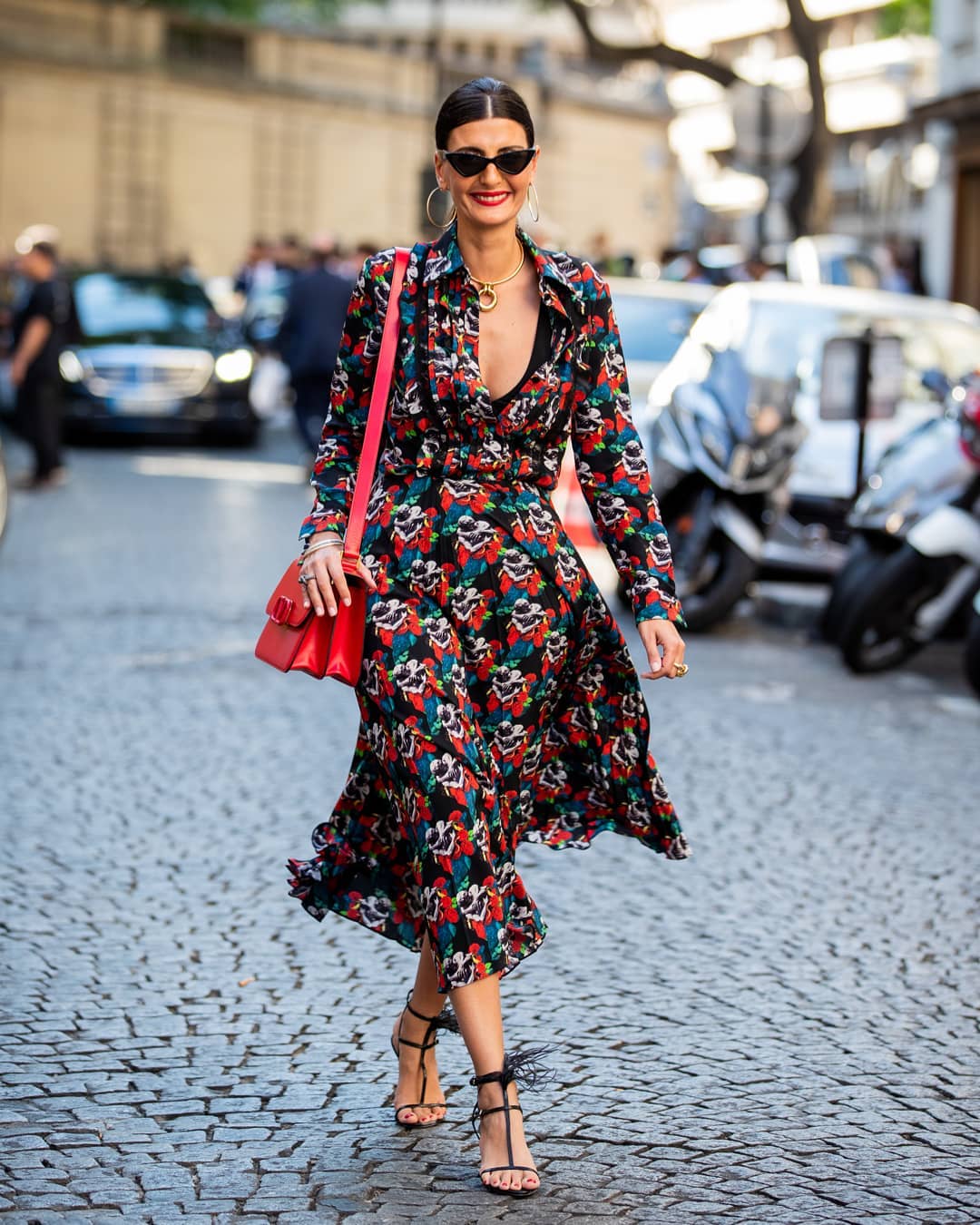 Vestidos 'midi' fluidos