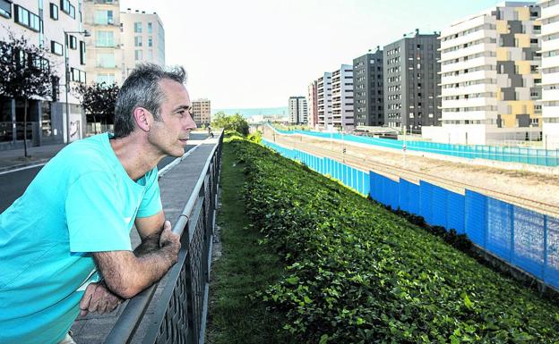 Óscar Fernández, presidente del colectivo Gasteiz Batu.