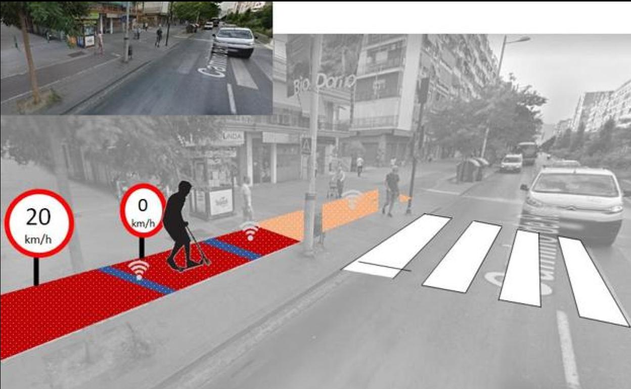 Asfalto inteligente para vigilar al patinete eléctrico