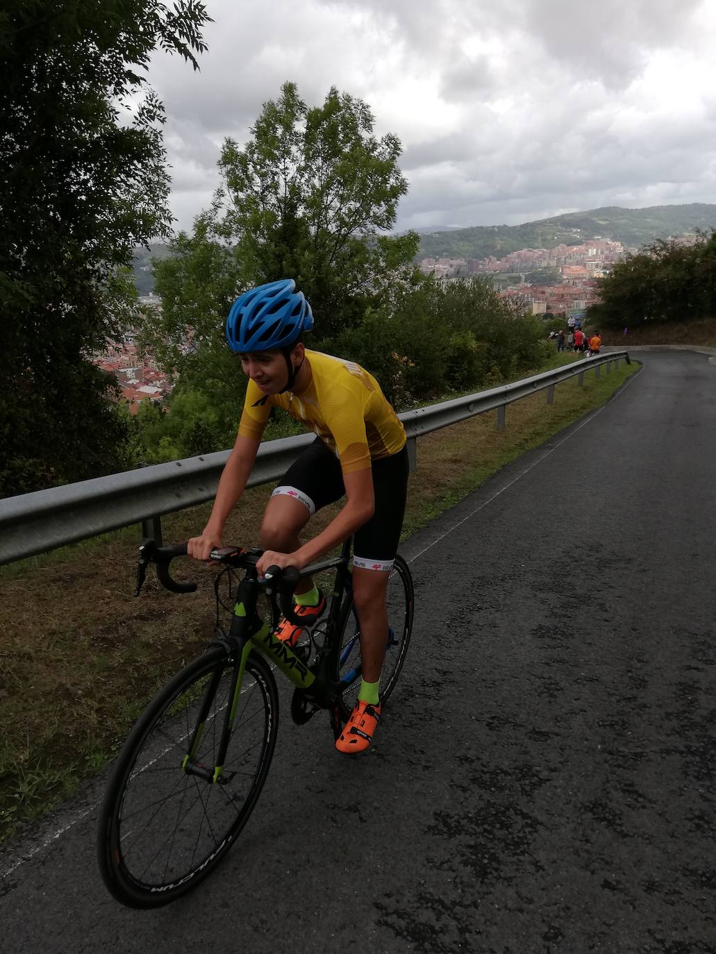 El alto vizcaíno es uno de los protagonistas de la etapa que termina en Bilbao 
