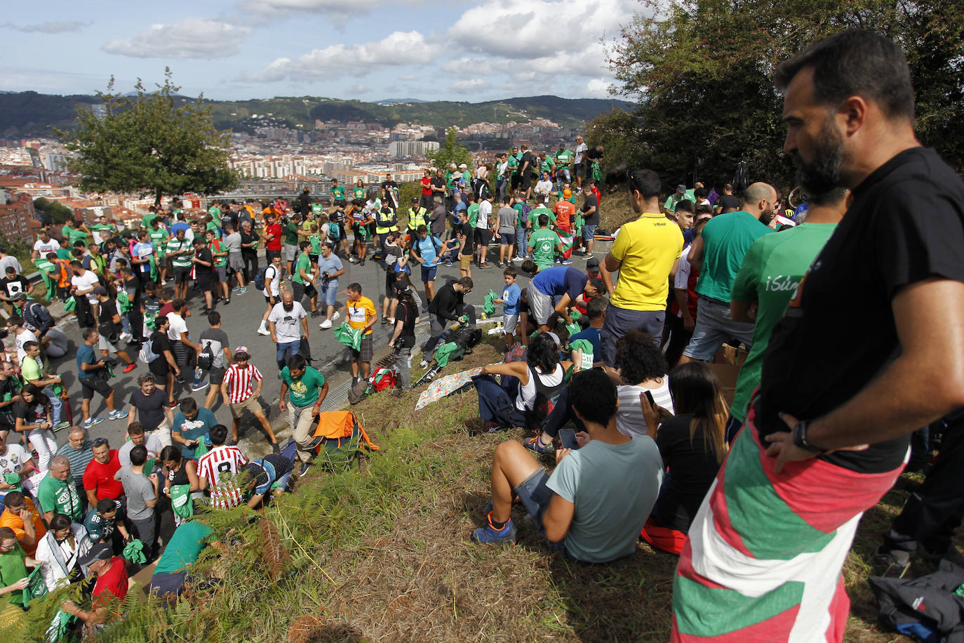 El alto vizcaíno es uno de los protagonistas de la etapa que termina en Bilbao 