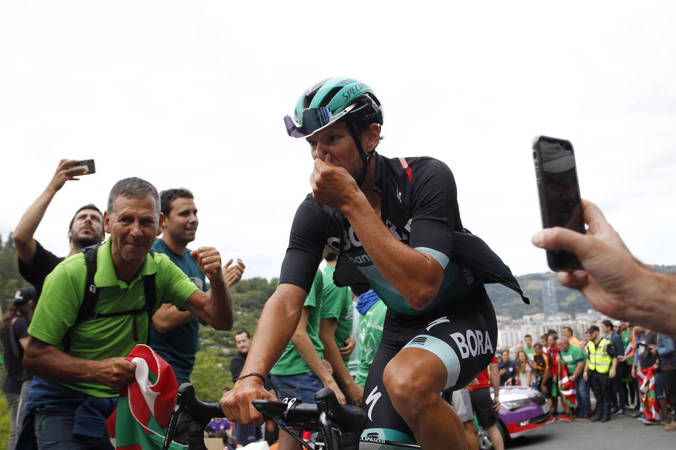 El alto vizcaíno es uno de los protagonistas de la etapa que termina en Bilbao 