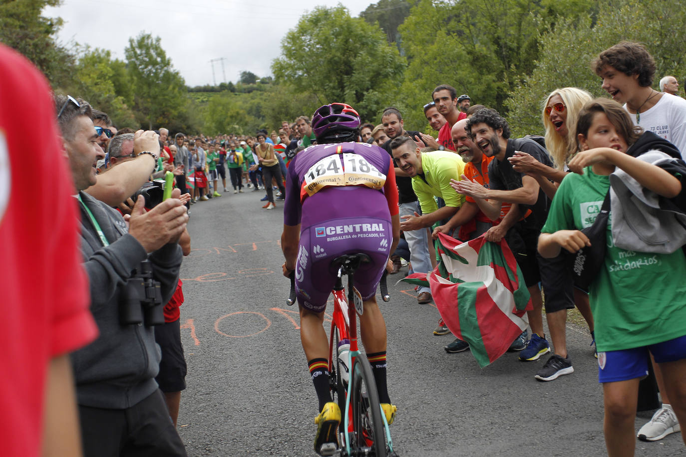 El alto vizcaíno es uno de los protagonistas de la etapa que termina en Bilbao 