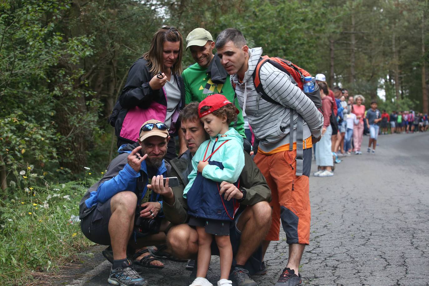 Fotos: La Vuelta a su paso por El Vivero