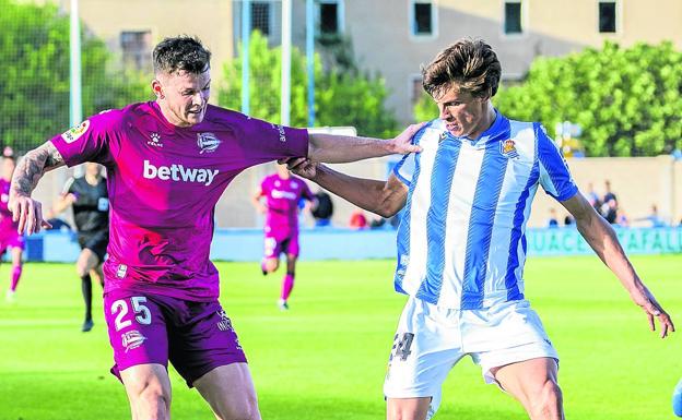 Burke debutó en el amistoso del jueves ante la Real Sociedad. 