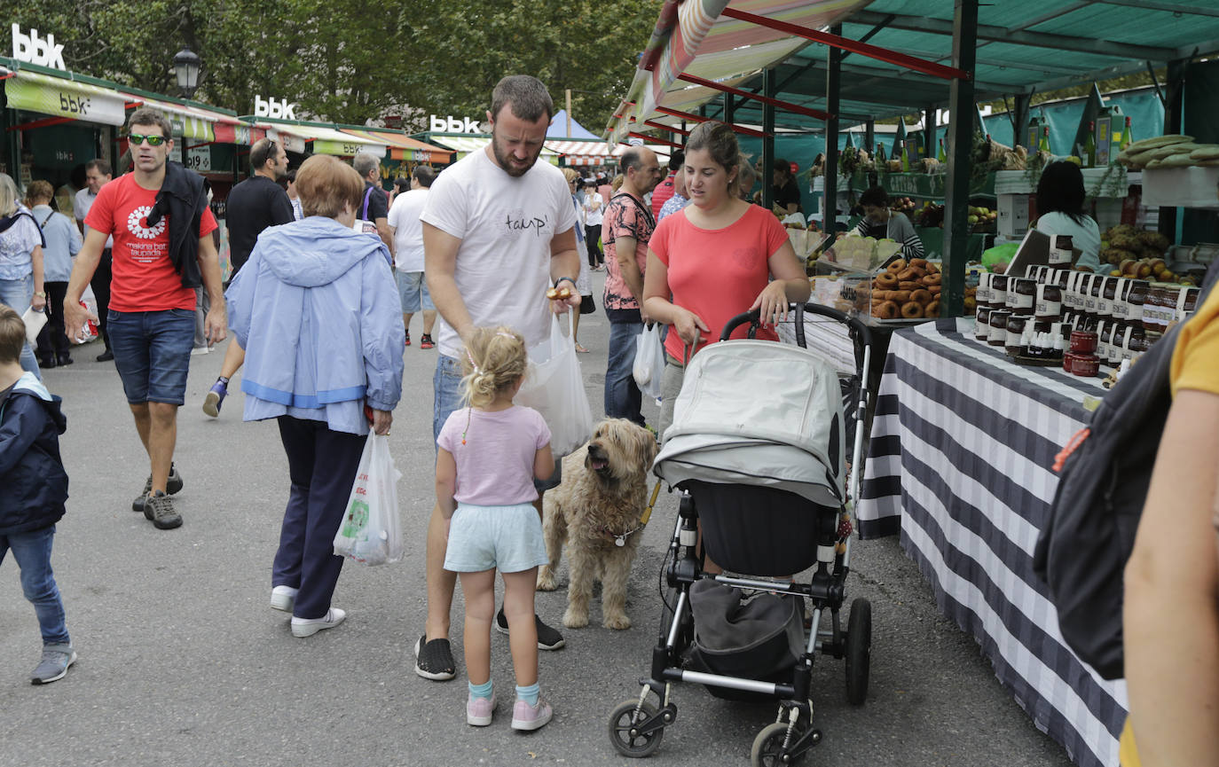 Fotos: La feria agrícola de Muskiz reúne 90 puestos