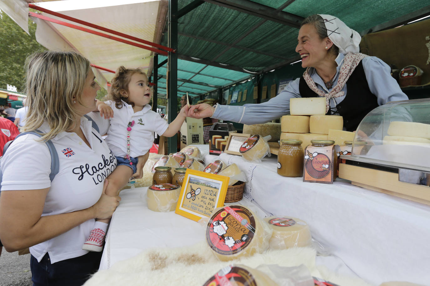 Fotos: La feria agrícola de Muskiz reúne 90 puestos