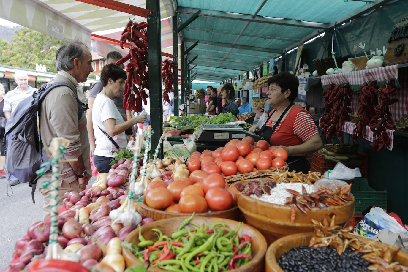 Fotos: La feria agrícola de Muskiz reúne 90 puestos