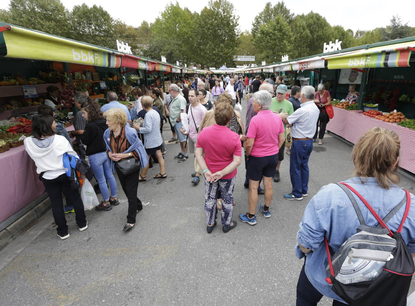 Fotos: La feria agrícola de Muskiz reúne 90 puestos