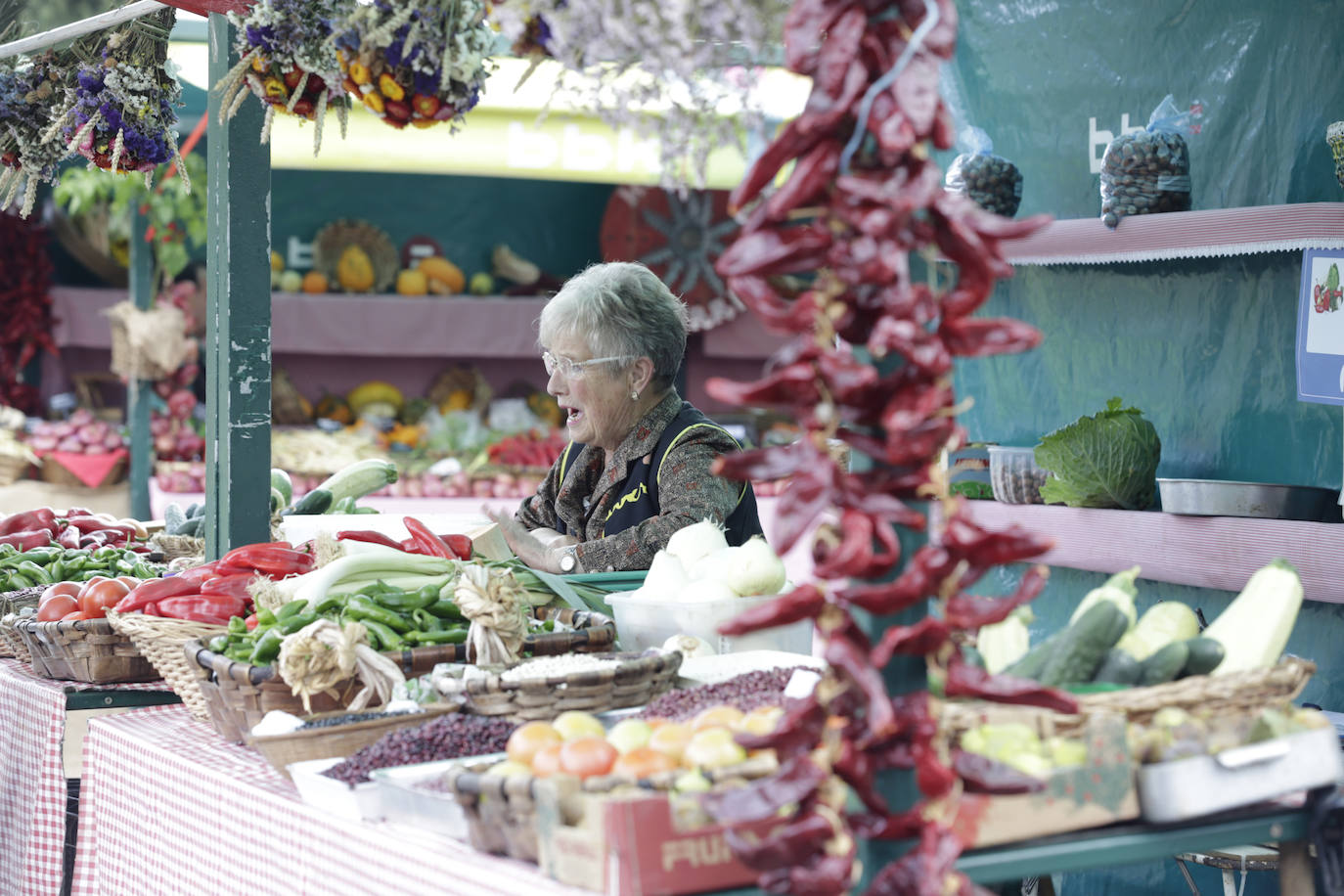 Fotos: La feria agrícola de Muskiz reúne 90 puestos